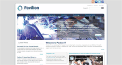 Desktop Screenshot of pavilionit.com